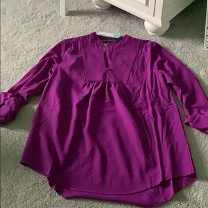 Fun fushia blouse!